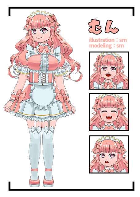 【Live2D立ち絵】むん