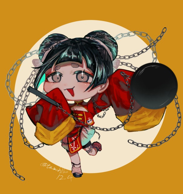 参考作品　　SNSアイコン用SDキャラ