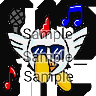 Discord アイコン 陽キャ鶏