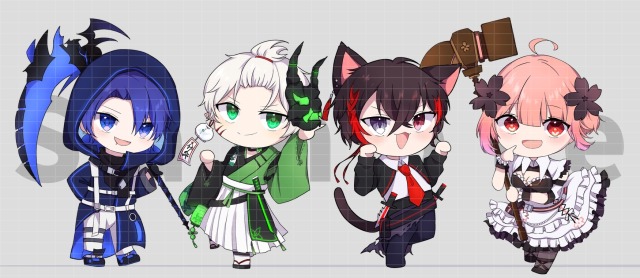 ミニキャライラスト