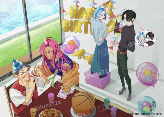 【SKIMAご依頼】誕生日イラスト