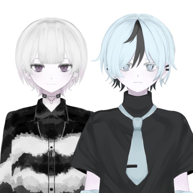 パーツ分けイラスト 参考