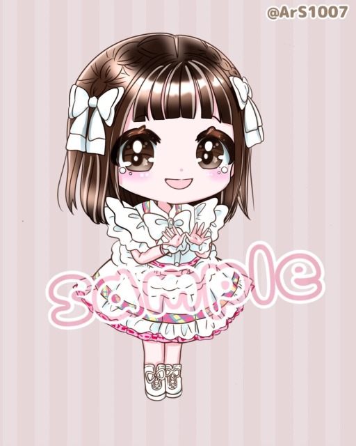 【実績】SHOWROOMイベント受賞イラスト（2025年8月)