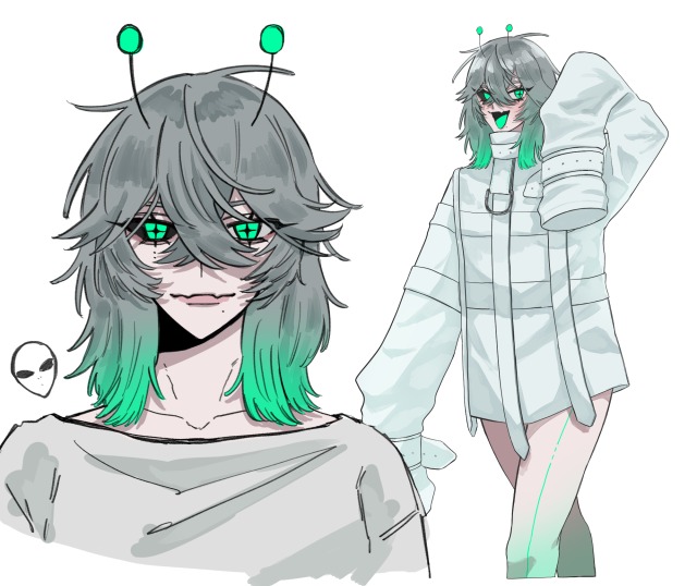 宇宙人モチーフOC