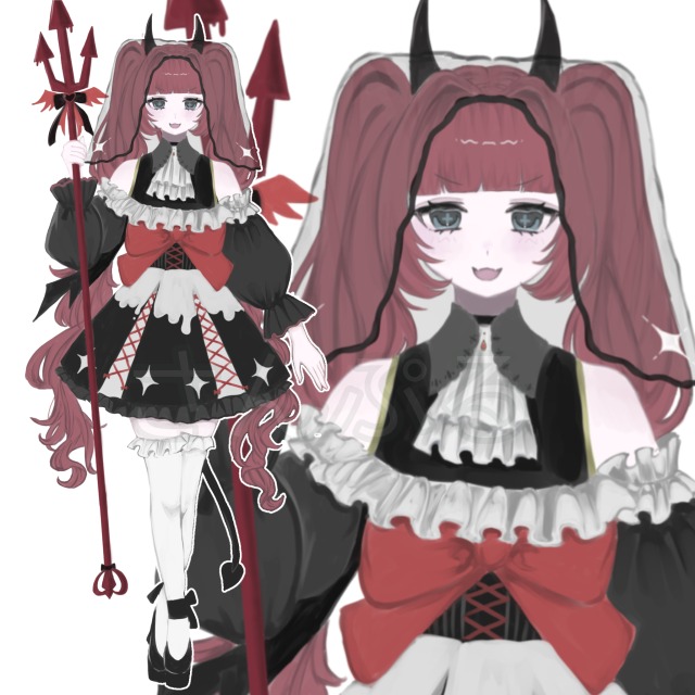 立ち絵イラスト 参考