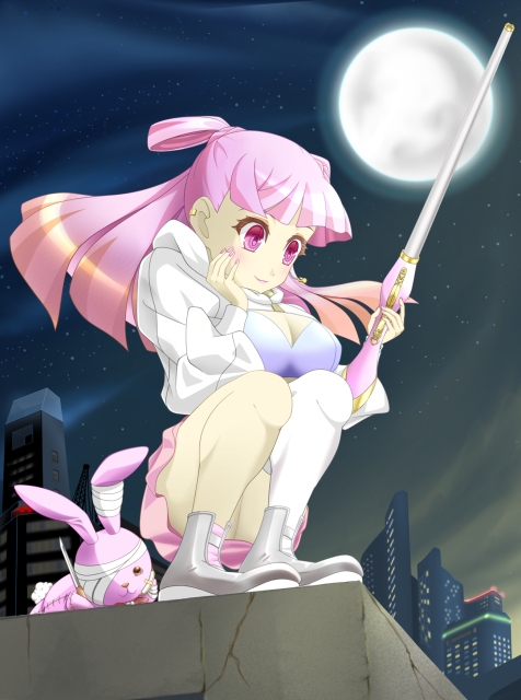 獲物を物色する女の子