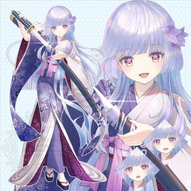 キャラクターデザイン（立ち絵）サンプル