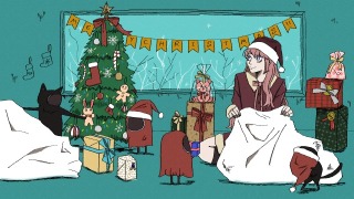 クリスマス準備中