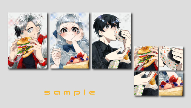 一枚絵イラスト