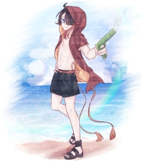 作成一枚絵(落書き)