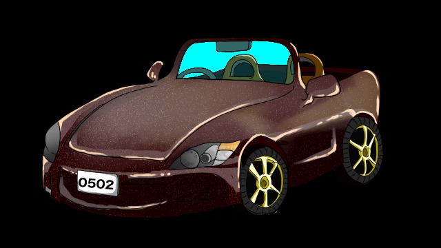 車(フルカラー)