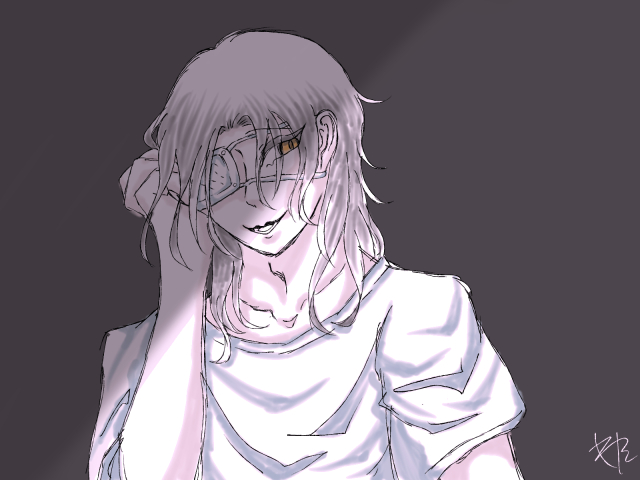 一枚絵(影のみ)