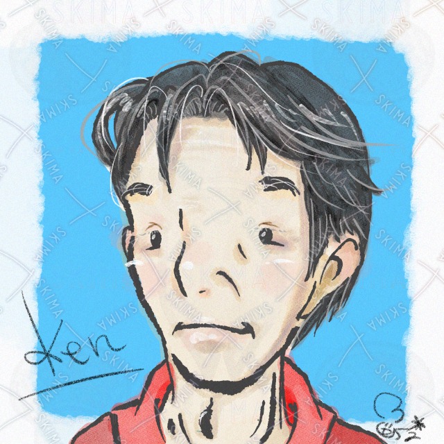 イケおじさま雰囲気寄せ似顔絵