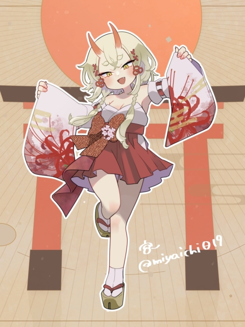 5頭身イラストサンプル