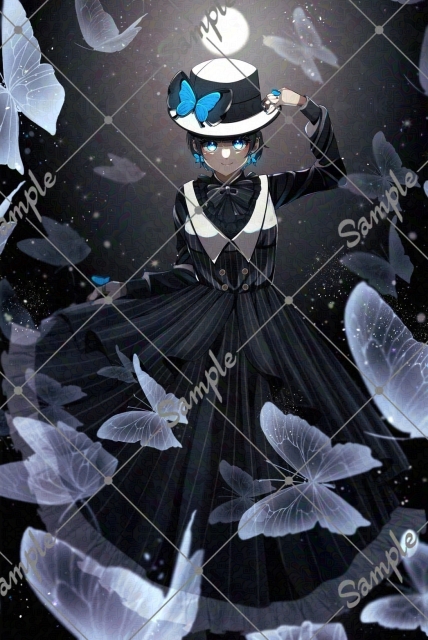 瞬く宇宙の蝶々