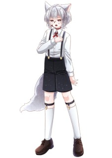 キラキラ立ち絵イラスト