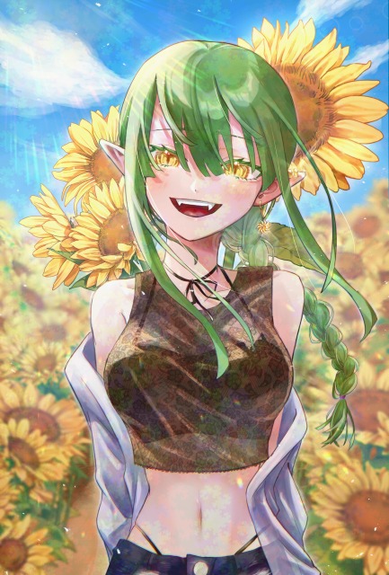 オリキャラの1枚絵です！