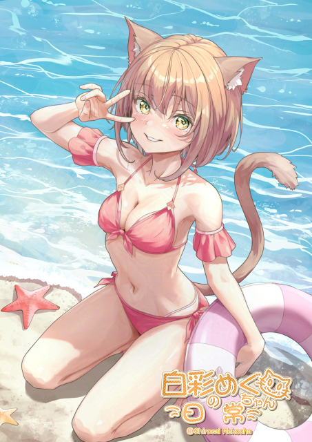 白彩めぐちゃんの絵