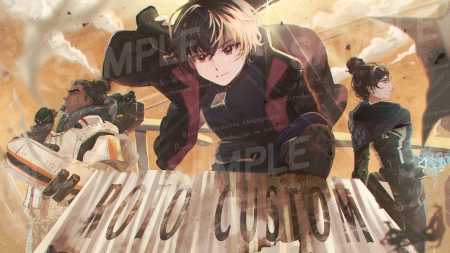 サムネ　一枚絵（3人）