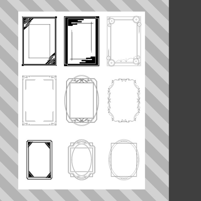 手描きフレーム.1