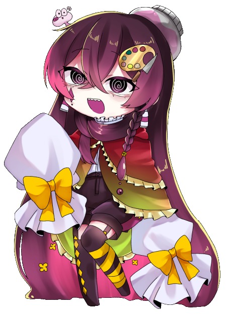 【表情差分有】デフォルメイラスト立ち絵