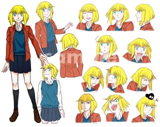 sample（キャラクターの立ち絵・その他）