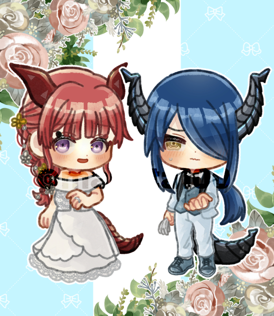 デフォルメサンプルイラスト