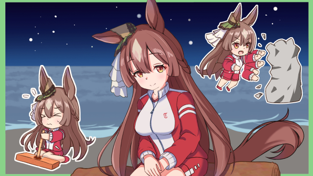 オリジナルキャラアイコンやとある作品の配信サムネイル