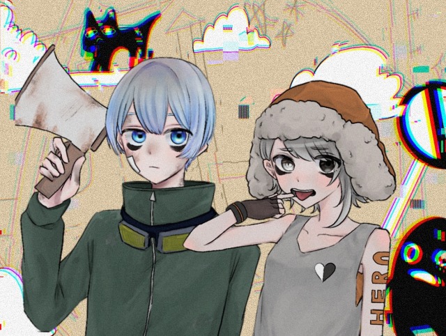 こはくのイラスト