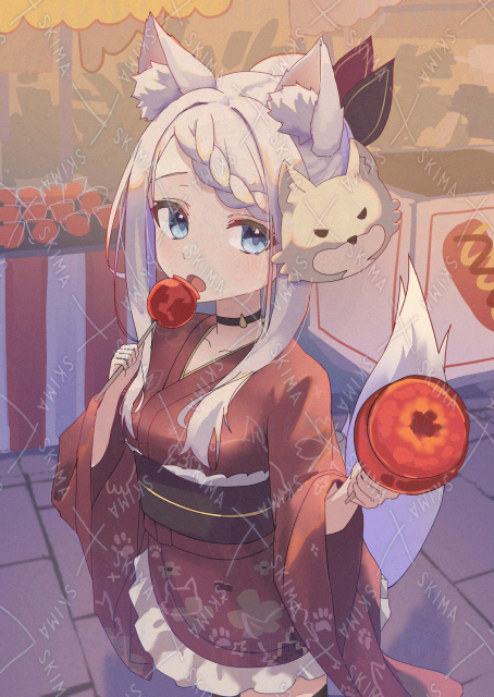 茜月わおん様へのファンアート依頼２