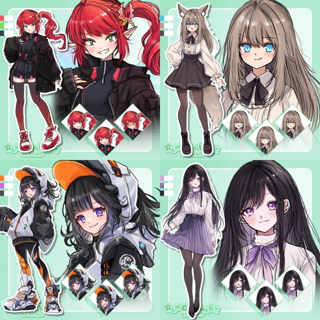 立ち絵　サンプル