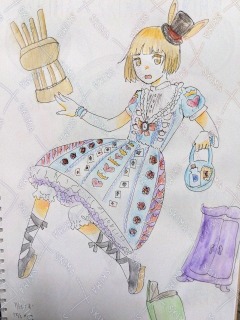 不思議な服のアリス