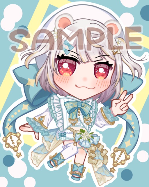 二次創作デフォルメイラスト