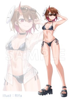 個人観賞用イラスト