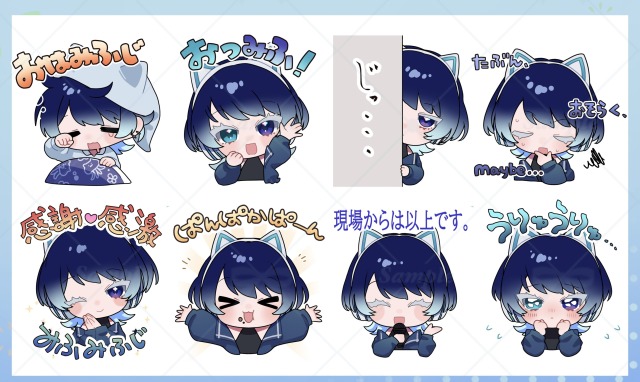 LINEスタンプサンプル