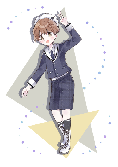 🔶アイドル風の男の子