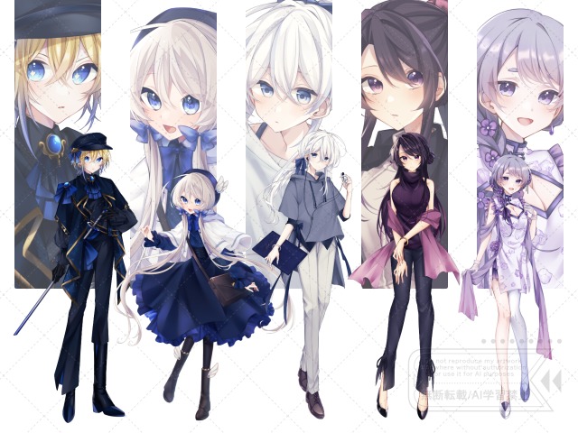 TRPG立ち絵まとめ