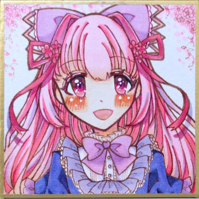 原画 豆色紙サイズ サンプル