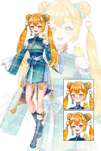 【お仕事】朝日瑠ゆう様 新衣装立ち絵