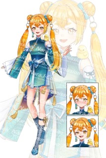 【お仕事】朝日瑠ゆう様 新衣装立ち絵