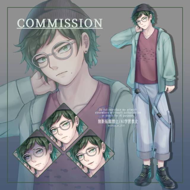 【全身立ち絵】コミッション依頼4