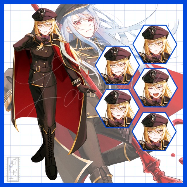 TRPG用立ち絵イラスト