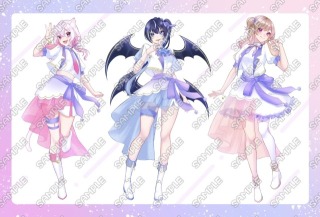 グループユニット衣装のキービジュアル制作依頼