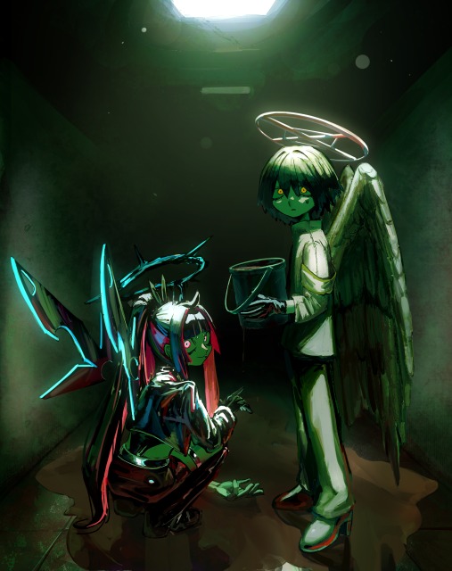 全身絵、塗り、絵柄参考