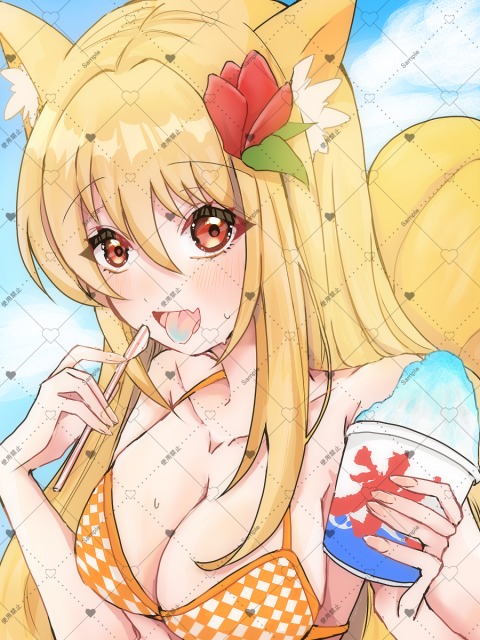 バストアップご依頼絵