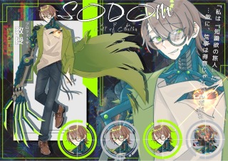 納品イラスト（立ち絵&ディスプレイ）