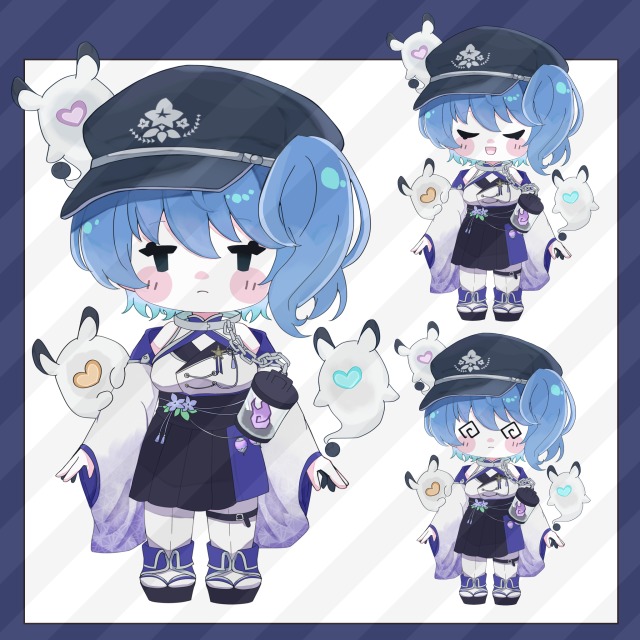 【ご依頼】もちゆるデフォルメLive2dモデル制作