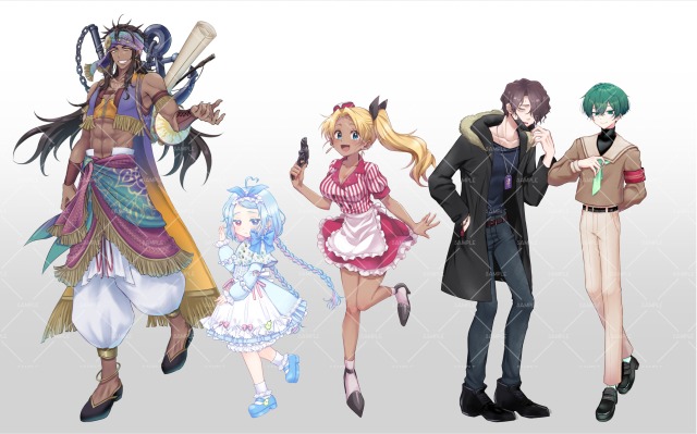 立ち絵サンプル