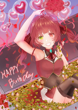 宝鐘マリン生誕祭 ファンアート