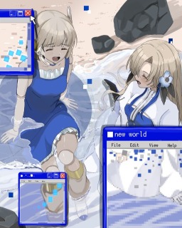 海辺イラスト